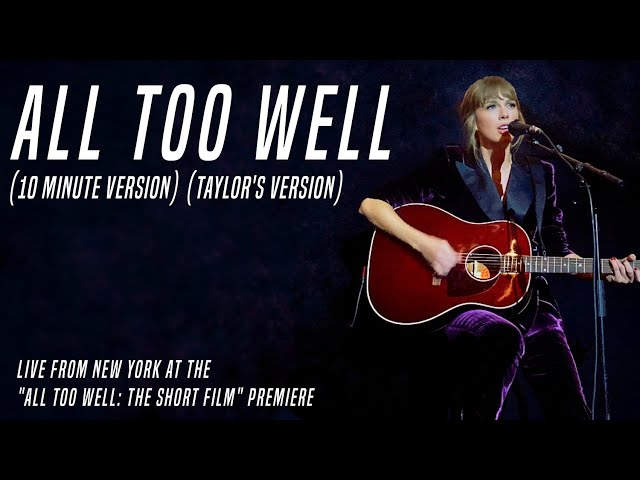 All Too Well Lyrics